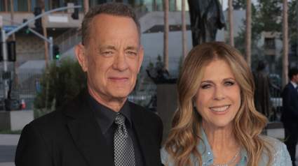Tom Hanks & Rita Wilson Look Adorable & In Love on NYC Date Night