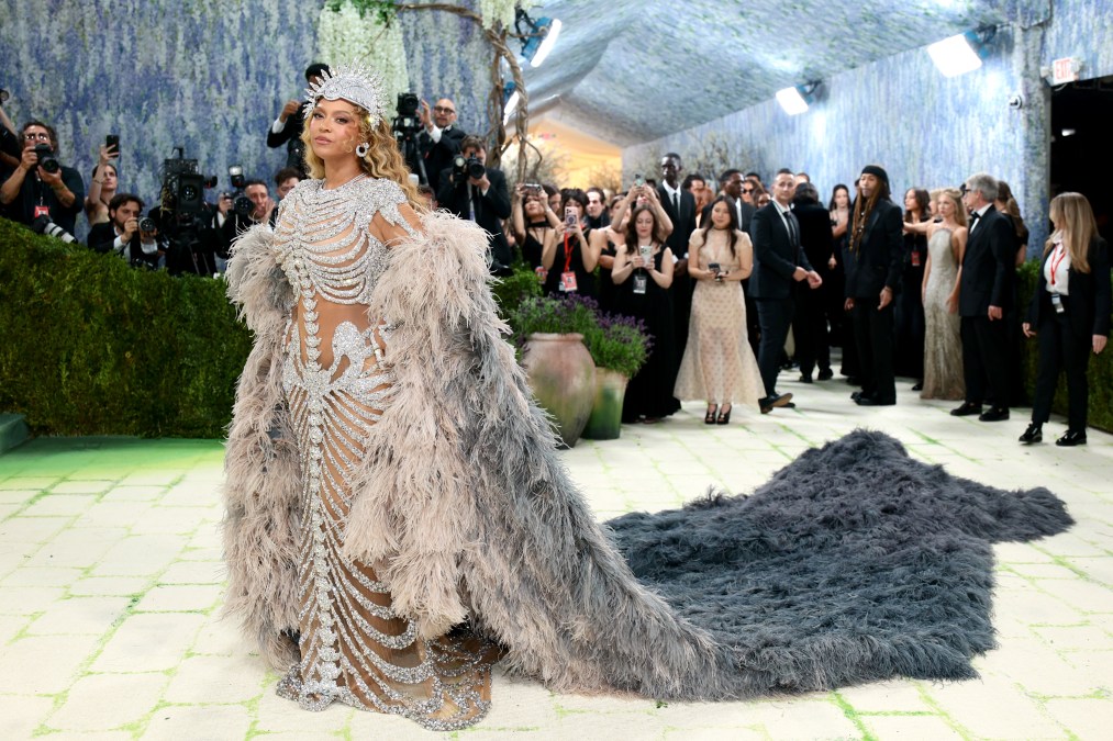 Beyonc&eacute; at the Met Gala in 2026.