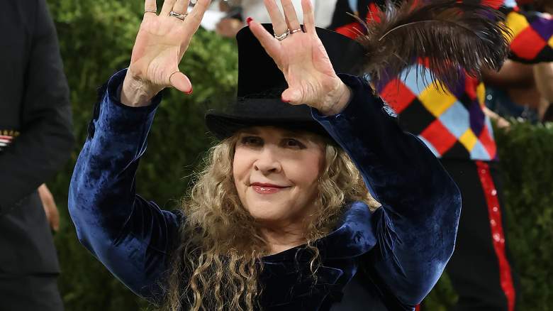 Stevie Nicks attends the 2026 Met Gala celebrating "Costume Art" at the Metropolitan Museum of Art.