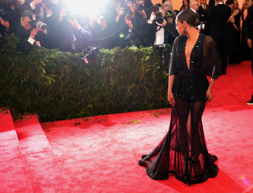 Beyonc&eacute; at the Met Gala in 2014.