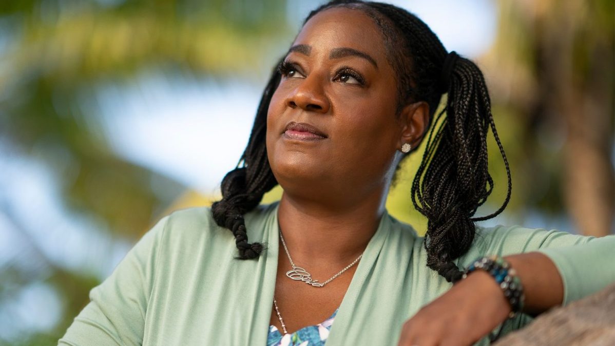 Cirie Fields poses for an official &ldquo;Survivor 50&rdquo; promotional photo.