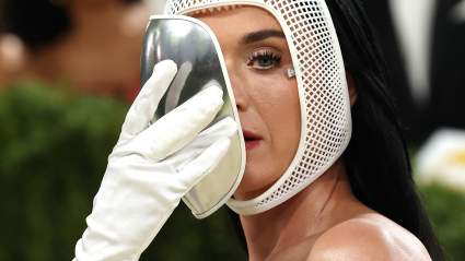 What Katy Perry Was Hiding Under Futuristic Met Gala Mask