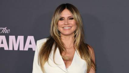 Heidi Klum Leaves Little to The Imagination in Barely-There Dress in Italy