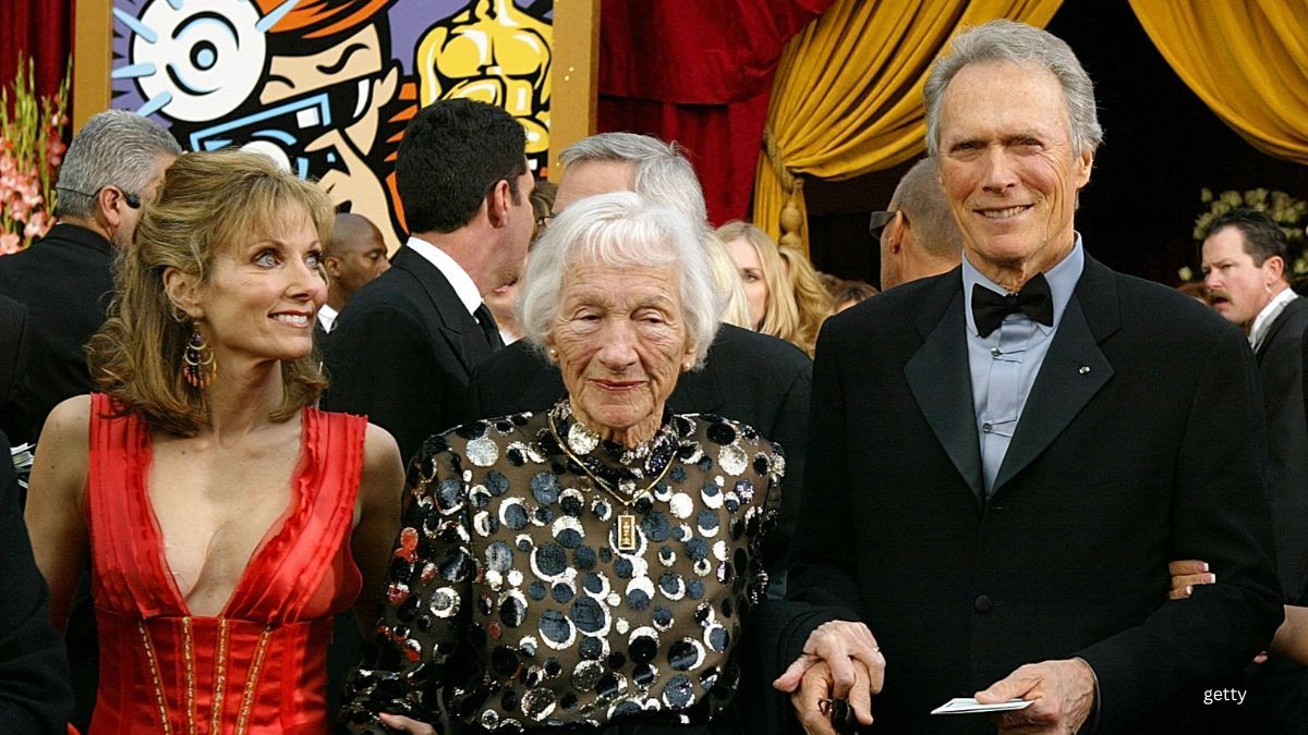 Clint Eastwood, Laurie Murray and Ruth Wood