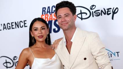 Janel Parrish Is Happy Boyfriend, Sasha Farber, Has Never Seen ‘Pretty Little Liars’