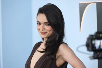 Rachel Zegler Stuns in Plunging Dress on the Tony Award Red Carpet