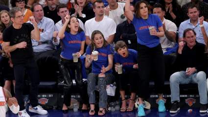 Taylor Swift, Timothée Chalamet & More Go Courtside at Knicks Game