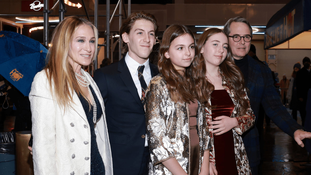 Sarah Jessica Parker, Matthew Broderick and their children