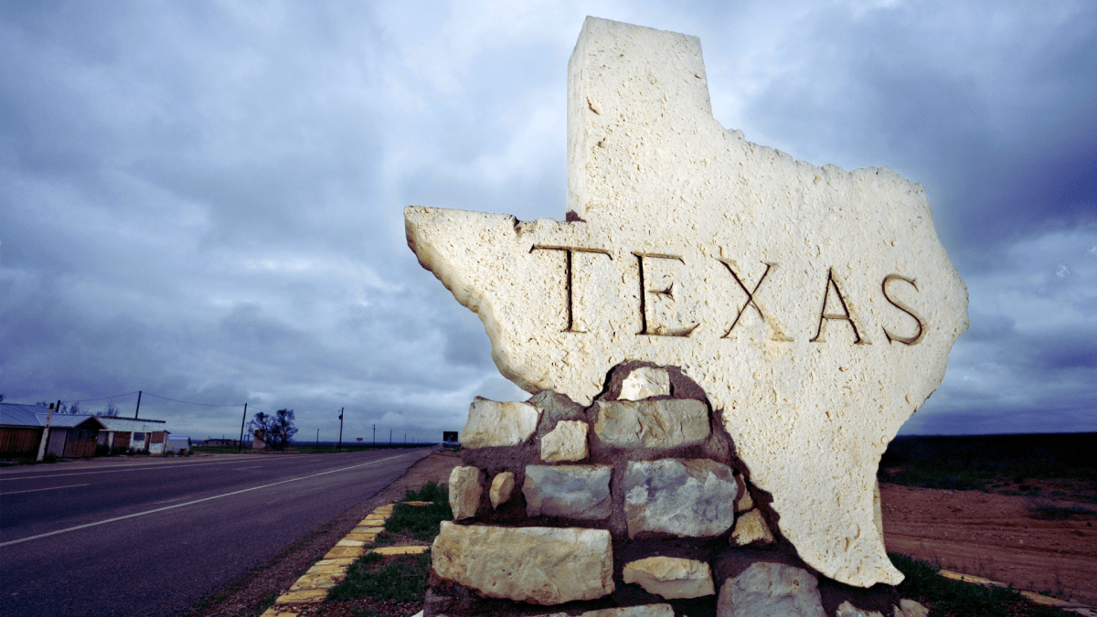 Texas sign