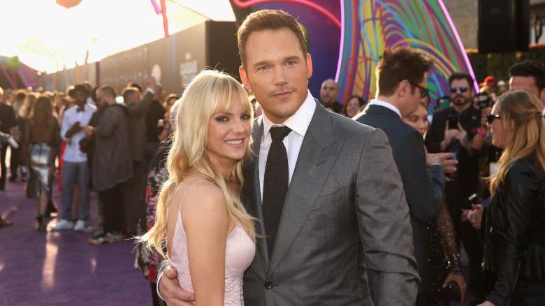 Anna Faris, Chris Pratt on the red carpet