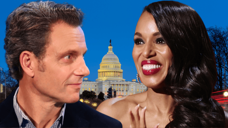 Kerry Washington and Tony Goldwyn