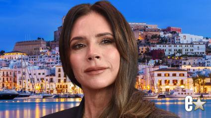 Victoria Beckham, 52, Dazzles in Glamorous Backless Dress in Ibiza