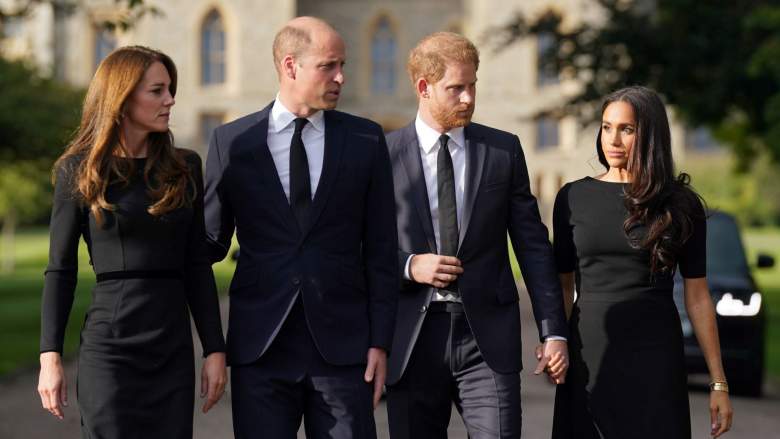 Prince William and Kate Middleton, Prince Harry and Meghan Markle