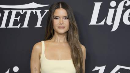 Maren Morris Wows in Revealing Dress With Thigh-High Slit for Taylor Swift’s Wedding
