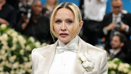 Madonna, 67, Celebrates ‘Confessions II’ Release in Tiny Lace Corset-Style Leather Dress