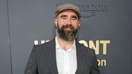 Jason Kelce Says He ‘Cried More’ at Travis Kelce’s Wedding to Taylor Swift Than His Own