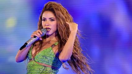 Shakira, 49, Dazzles in Tiny Sparkly Cut-Out Dress for Baltimore Concert