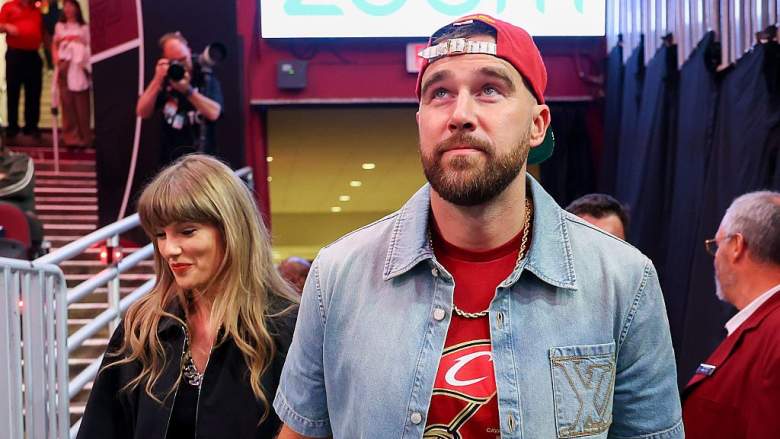 Taylor Swift and Travis Kelce