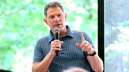 Bobby Flay and Brooke Williamson Share PDA at American Century Championship