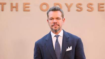 Meant to Be: Matt Damon Photo Resurfaces of Him Reading ‘The Odyssey’ in 1998