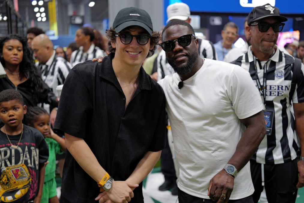 Marcello Hern&aacute;ndez and Kevin Hart.