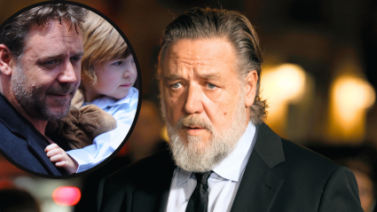 Russell Crowe Twins with His Son Tenny, 20, in Impressive New Weight-Loss Photo
