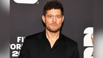 Michael Bublé Cuddles Up to Wife in Rare Photo with Their 4 Adorable Kids