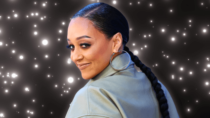 Tia Mowry, 48, Smolders in Royal Blue Mini Dress for Romantic Date Night: SEE