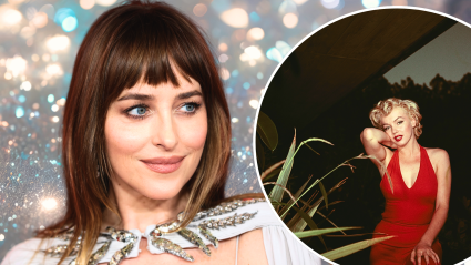 Dakota Johnson Looks Unrecognizable with Blonde Hair in New Marilyn Monroe Film: SEE