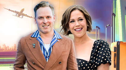 Erin Krakow and Ben Rosenbaum Enjoy Family Getaway with 3-Month-Old Daughter and Dog: PHOTOS