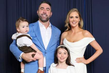 Kate Upton and Justin Verlander Bring Their Kids to Rare Red Carpet Appearance