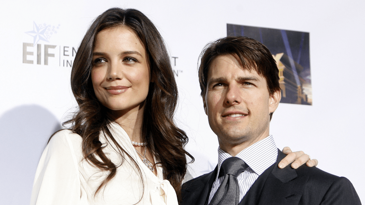Katie Holmes and Tom Cruise