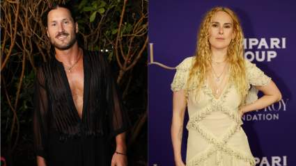 Val Chmerkovskiy & Rumer Willis Tease Reunion For DWTS Convention