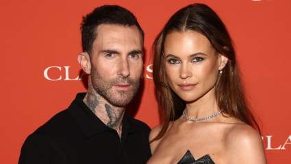 Adam Levine Teases Son’s Long Locks in Rare Family Photo