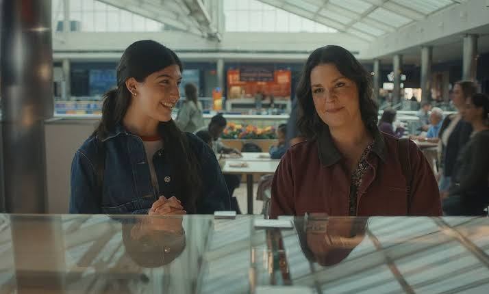 Sunny Sandler and Melanie Lynskey in "Don't Say Good Luck."