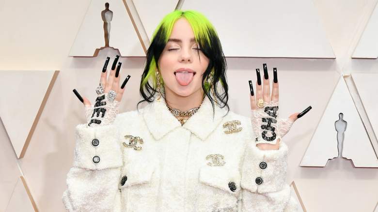 Billie Eilish on the red carpet