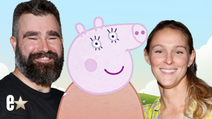 Watch Kylie Kelce Join ‘Peppa Pig’ With Husband Jason in New Animated Special