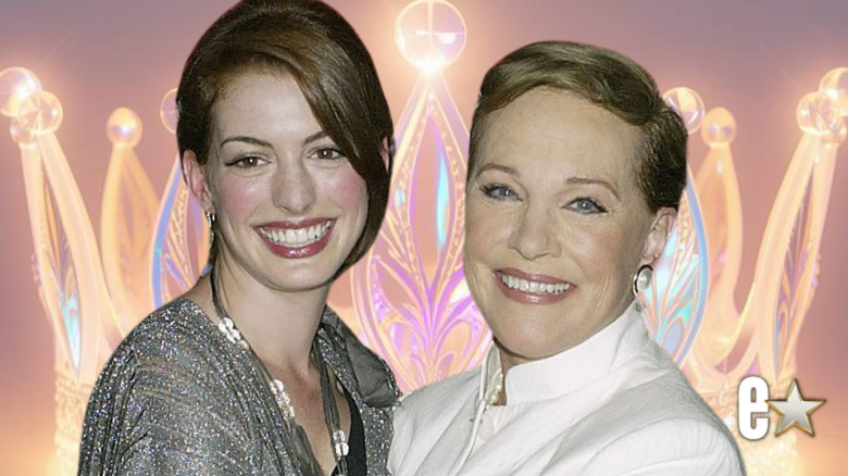 Anne Hathaway Julie Andrews