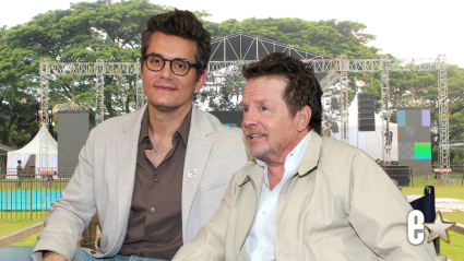 Michael J. Fox Looks Effortlessly Cool in Rare Appearance at John Mayer Concert