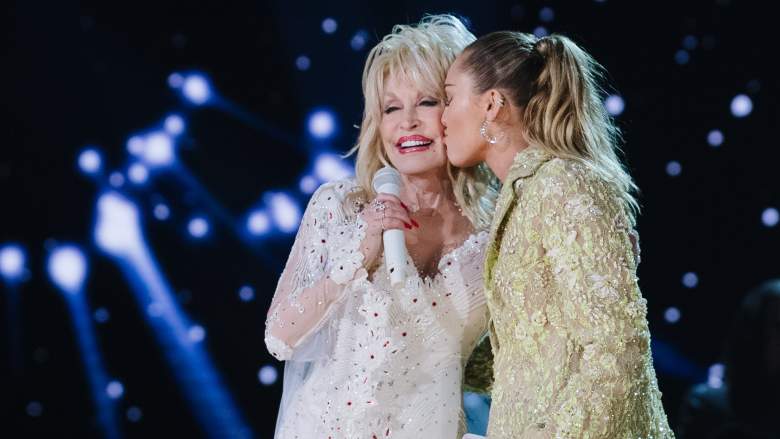 Dolly Parton and Miley Cyrus