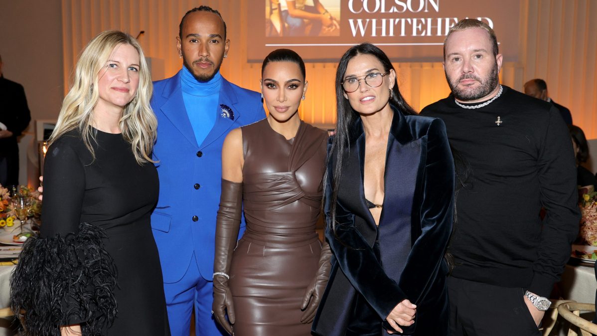 Kristina O&rsquo;Neill, Lewis Hamilton, Kim Kardashian West, Demi Moore, and Kim Jones