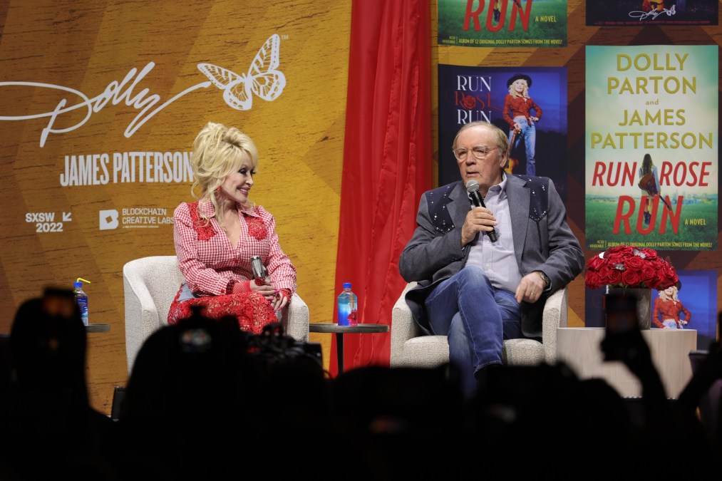 Dolly Parton and James Patterson