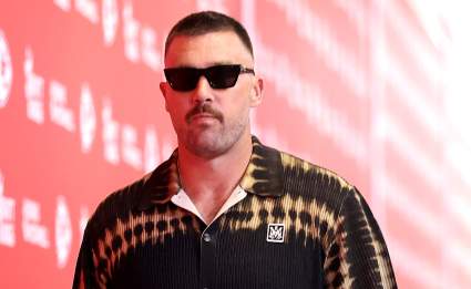 Travis Kelce Flashes Wedding Ring Ahead of Chiefs’ First Preseason Game: See the Pics