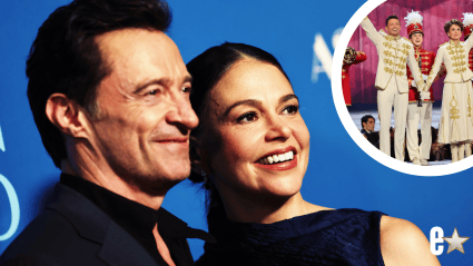 Hugh Jackman Joins Girlfriend Sutton Foster for Surprise Onstage Duet (Video)