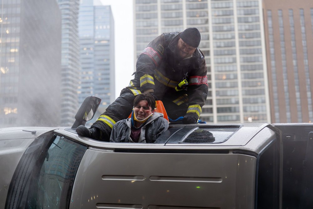 Joe Minoso as Joe Cruz on Chicago Fire