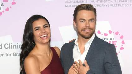 Derek Hough Pays Heartfelt Tribute On Stage to His Wife, Hayley