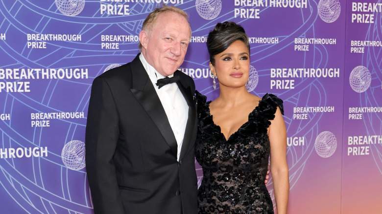 François-Henri Pinault and Salma Hayek