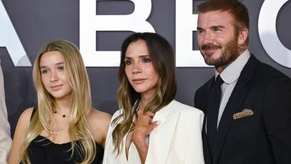 Victoria Beckham Sizzles in Head-Turning Dress Alongside Lookalike Daughter Harper In Seaside Snap