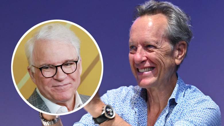 Steve Martin and Richard E. Grant.