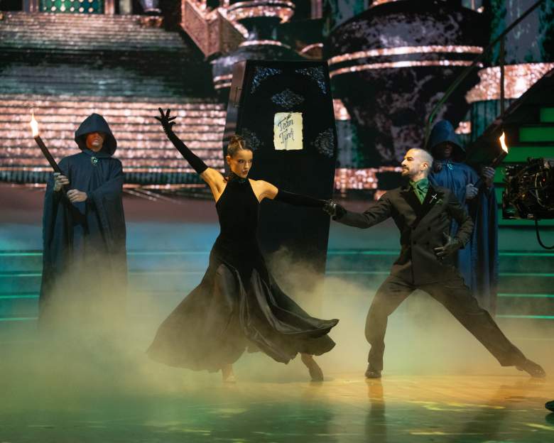 Maura Higgins and Mark Ballas